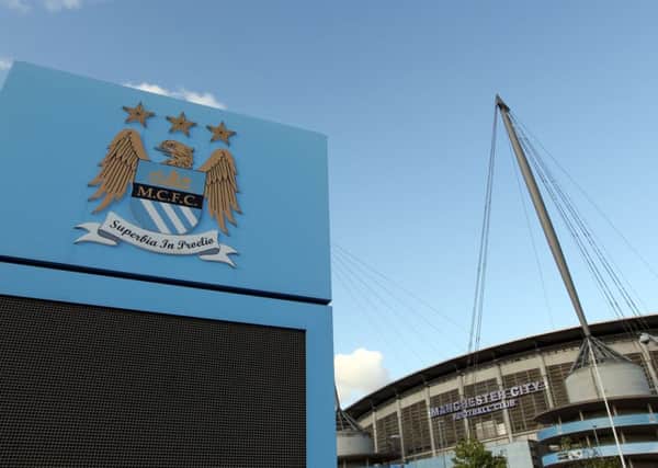 Manchester City's Etihad stadium. The club were fined for falling foul of financial fair play rules. Picture: Getty