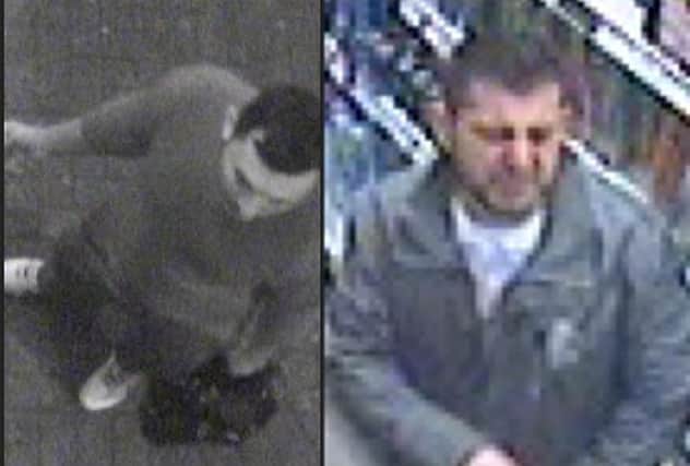 Police have issued CCTV images of two men they want to trace. Picture: Police Scotland