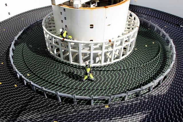 ABB electical engineering company offshore subsea cable laying operation. Picture: Contributed