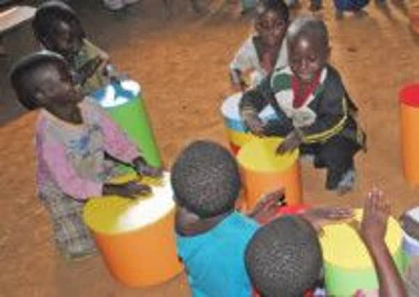 Toys designed to help children recover from the trauma of serving with brutal militias in Africa. Picture: Contributed