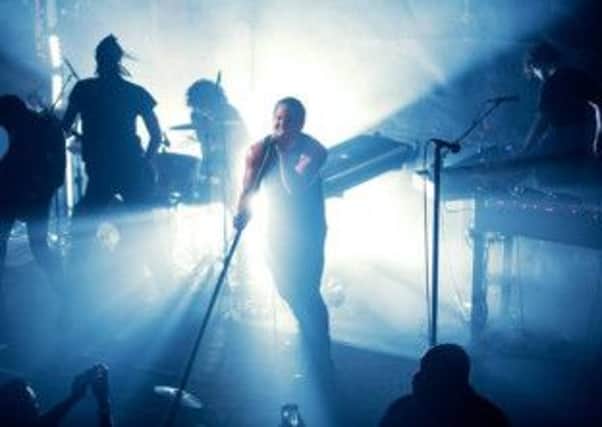 Trent Reznor singing with Nine Inch Nails. Picture: Facebook