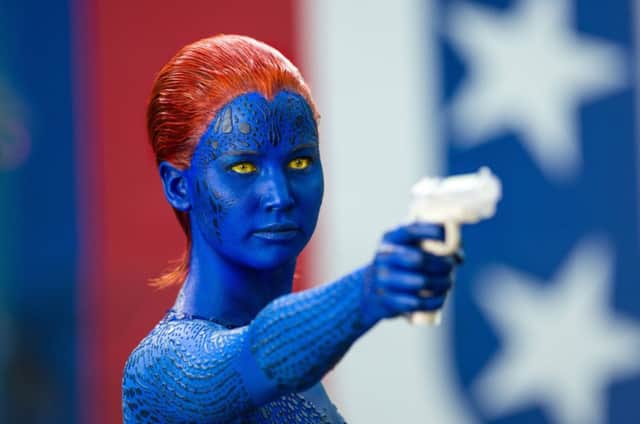 Jennifer Lawrence as Mystique. Picture: PA