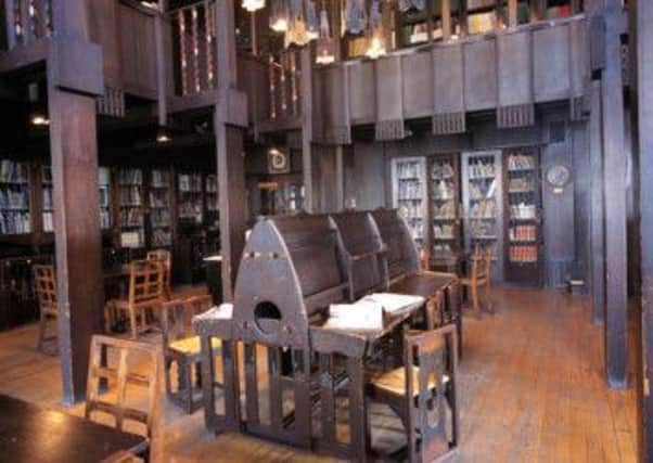 The Mackintosh library has been lost