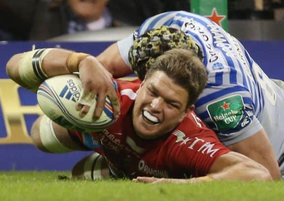 Juan Smith scores the clinching score. Picture: Getty