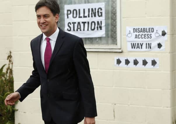 People polled preferred David Cameron to Labour leader Ed Miliband
Picture:Reuters