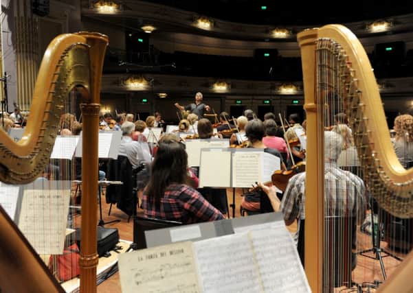 Royal Scottish National Orchestra in the Usher Hall. Picture: Jane Barlow