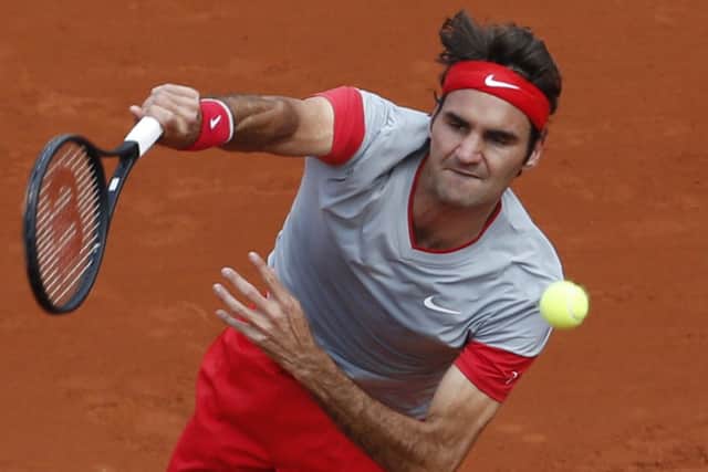 Swiss master Roger Federer opened his French Open campaign with victory over Lukas Lacko. Picture: AP