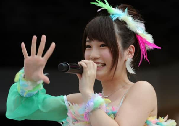 AKB48 member Rina Kawaei was one of three people injured in the attack. Picture: Getty