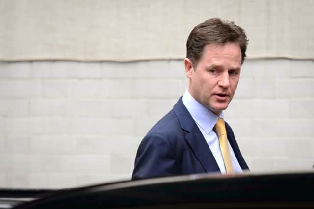 An exhausted-looking Nick Clegg faced the wrath of backbenchers following the Lib Dems poor result. Picture: Getty