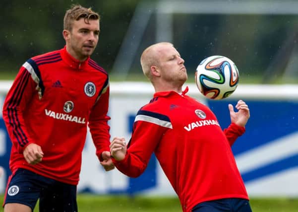 Scotland's Steven Naismith prepares for the national side's upcoming friendly against Nigeria. Picture: SNS
