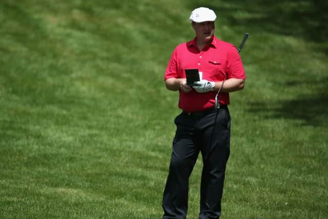 Chris Doak at the PGA Championship at Wentworth. Picture: Getty