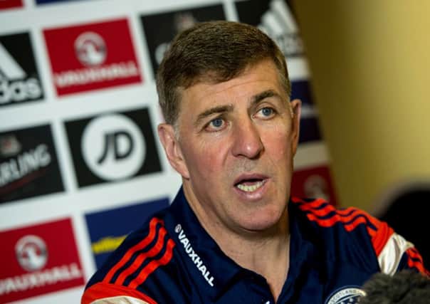 Scotland assistant manager Mark McGhee speaks ahead of Scotland's upcoming friendly against Nigeria. Picture: SNS