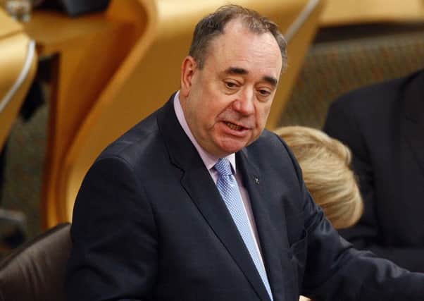 Alex Salmond says an independent Scotland would be one of the wealthiest countries in the OECD. Picture: Andrew Cowan