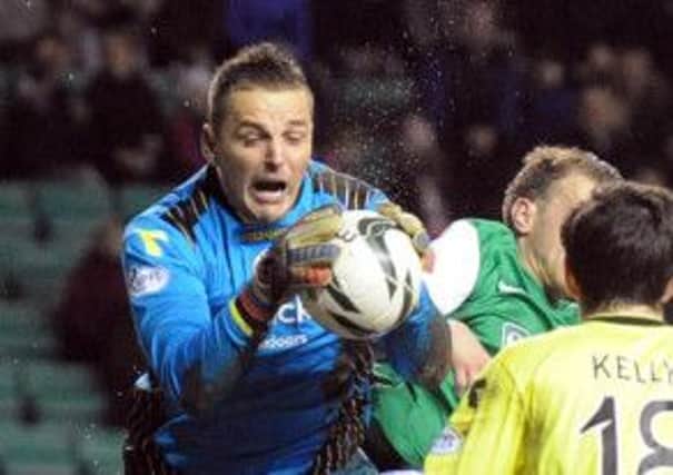 Marian Kello will remain with St Mirren for an additional year. Picture: Jane Barlow