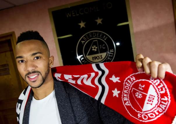 Aberdeen have signed right-back Shaleum Logan on loan until the end of the season. Picture: SNS
