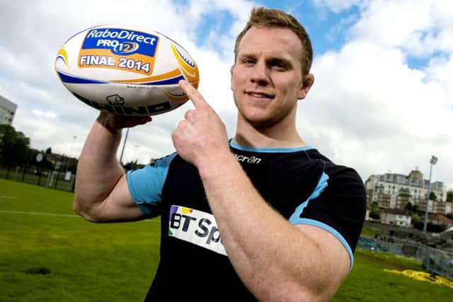 Glasgow Warriors' Chris Fusaro. Picture: SNS