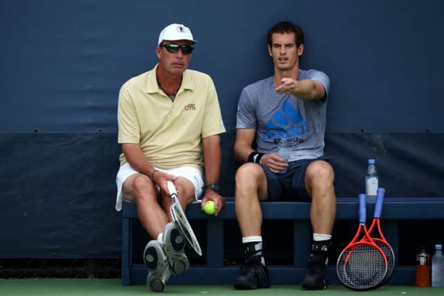 Andy Murray with Ivan Lendl, who started coaching him late in 2011. Picture: Getty
