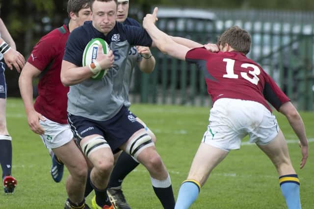 Neil Irvine-Hess: Doubling-up. Picture: SNS