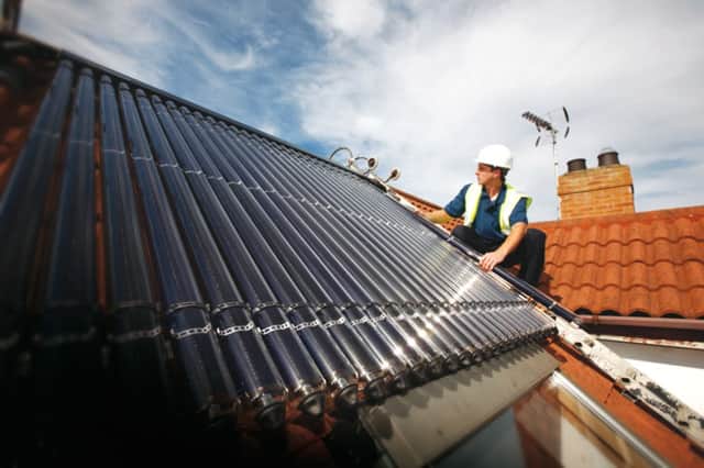 Householders who generate electricity by using solar PV roof panels can already claim money back from the Government