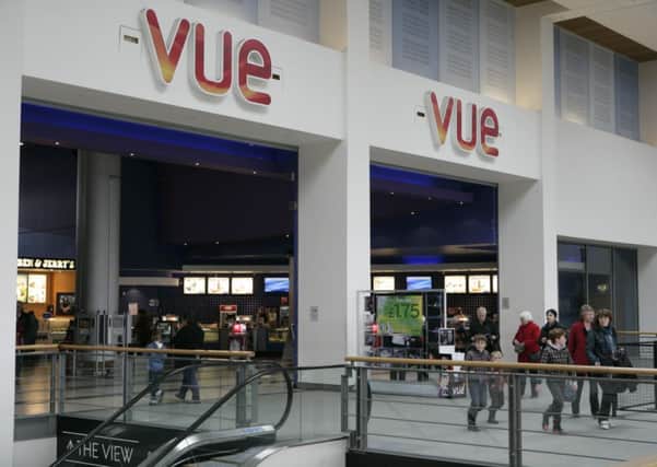 Vue's cinema at Edinburgh's Ocean Terminal. The chain has decided to axe Scottish independence adverts. Picture: TSPL