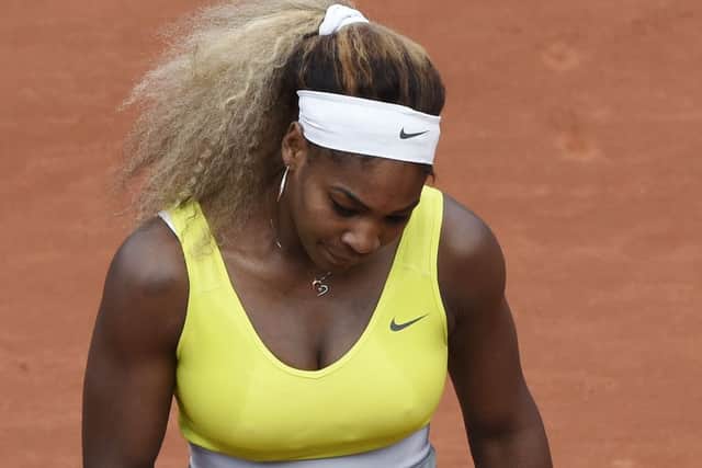 Serena Williams: Worst defeat. Picture: Getty