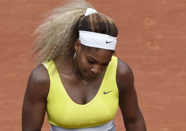 Serena Williams: Worst defeat. Picture: Getty