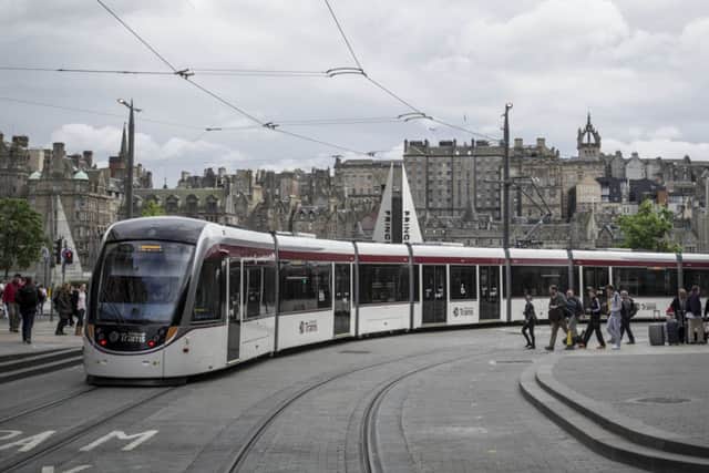 Trams in Edinburgh will be available to passengers from May 31. Picture: Steven Scott Taylor