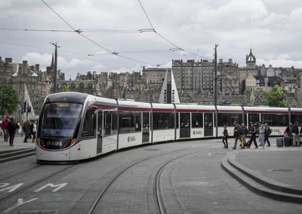 Trams in Edinburgh will be available to passengers from May 31. Picture: Steven Scott Taylor