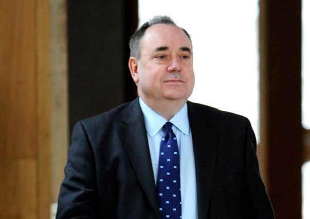 Mr Salmond claimed UK ministers had been 'caught red-handed trying to cook the books'. Picture: Jane Barlow