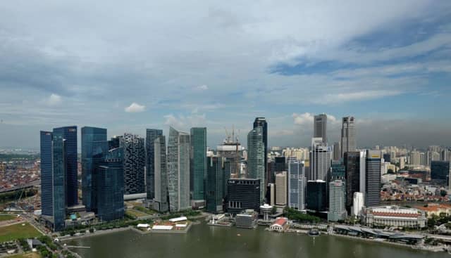 The financial district in Singapore. Picture: Getty