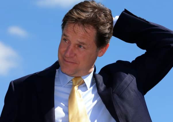 Many millions of Lib Dem voters have not forgiven Clegg for going into government with the Conservatives. Picture: Getty