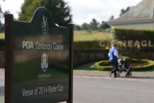 Gleneagles Centenary Course - Ryder Cup 2014. Picture  Neil Hanna