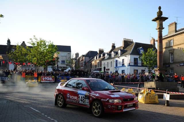 The Jim Clark Rally gets under way this evening in the Borders town of Duns. Picture: Kimberley Powell