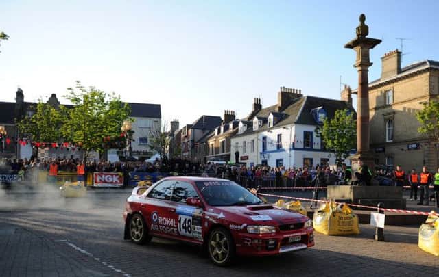 The Jim Clark Rally gets under way this evening in the Borders town of Duns. Picture: Kimberley Powell