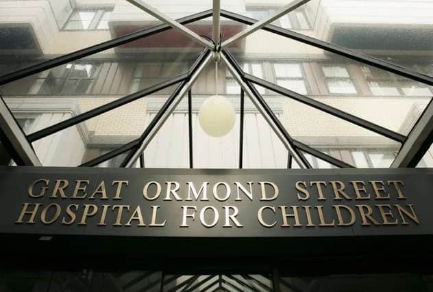Great Ormond Street Hospital said they had not been consulted over the advert. Picture: Getty