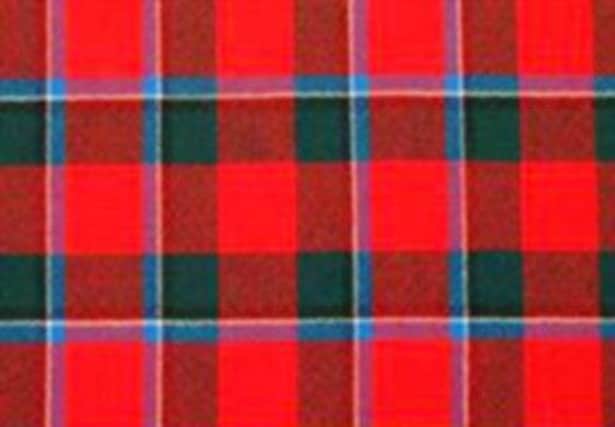 The Sinclair tartan - modern. Picture: Contributed