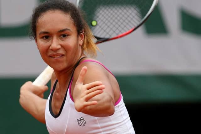 Heather Watson: Fought hard. Picture: Getty