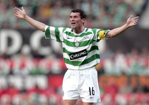 Roy Keane, during his spell at Celtic in 2006. Picture: PA