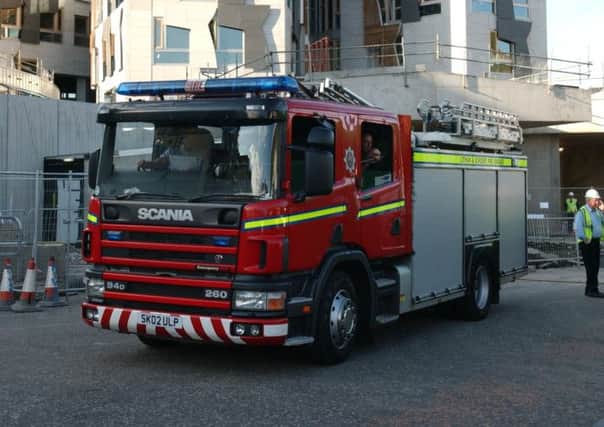 Scotland's fire service are to introduce new non-emergency charges. Picture: TSPL
