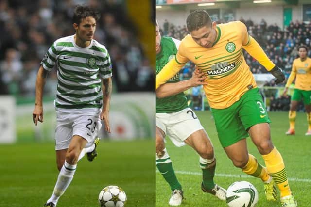 Mikael Lustig (L) and Emilio Izaguirre (R) have signed new deals. Picture: TSPL