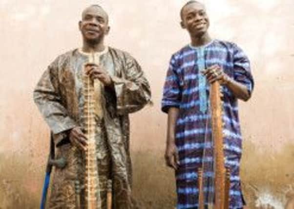 Toumani and Sidiki Diabaté are on tour together for the first time. Picture: Contributed