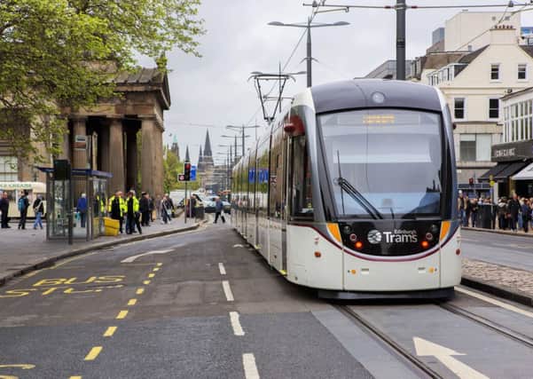 The Edinburgh Trams will officially start today. Picture: Malcolm McCurrach
