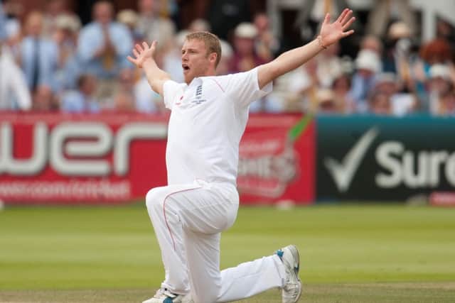 Andrew Flintoff is set to return to action for Lancashire next Friday. Picture: PA