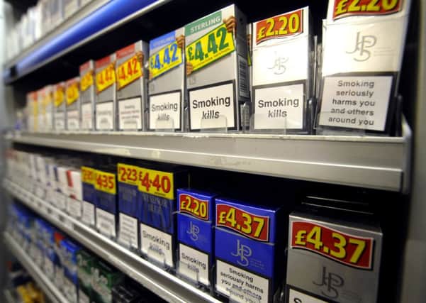 The majority of respondents to the survey backed a big rise in tobacco taxes. Picture: Jane Barlow