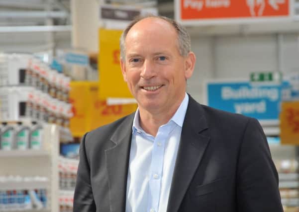 Sir Ian Cheshire aims to sell the same amount of goods with 20 per cent less space than B&Q currently occupies. Picture: TSPL