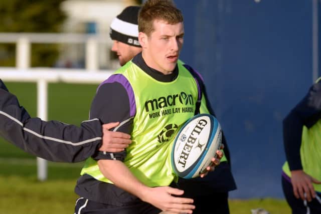 Glasgow Warriors centre Mark Bennett. Picture: Phil Wilkinson