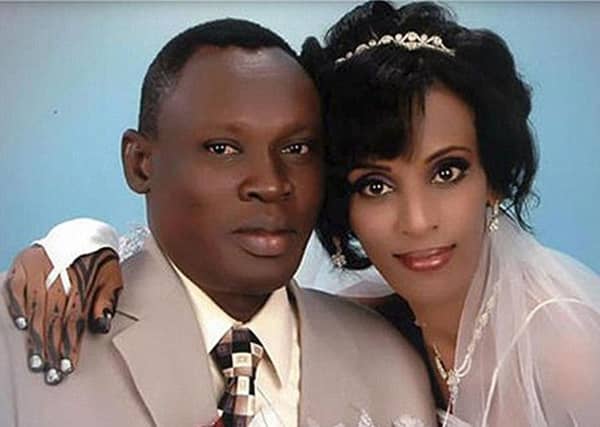 Meriam Ibrahim with her huband Daniel Wani