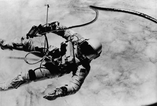 On this day in 1965, following the launch of Gemini 4, Edward White became the first American astronaut to walk in space. Picture: Getty