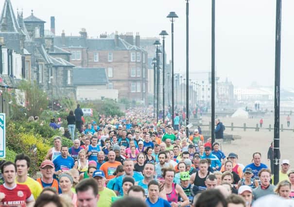 Runners in the Edinburgh event wanted their times published. Picture: Ian Georgeson