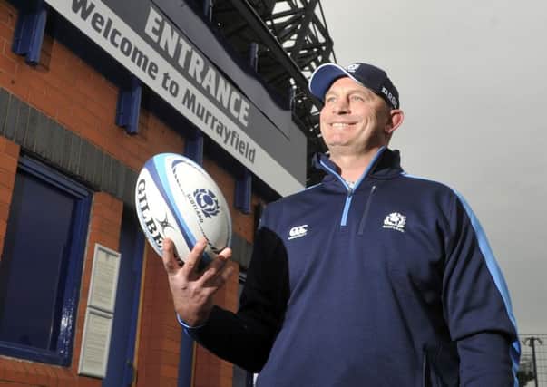 Vern Cotter, poses outside of Murrayfield. Picture: TSPL